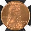 Image 2 : 1947-S LINCOLN CENT MS66RD NGC