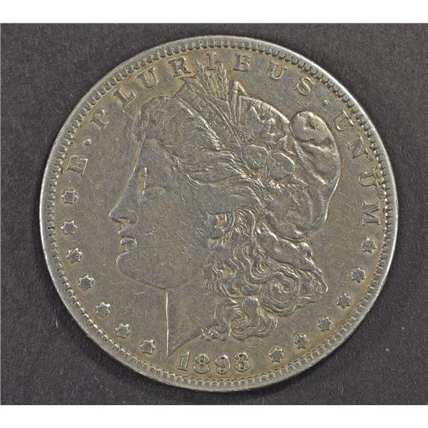 1893 MORGAN DOLLAR VF