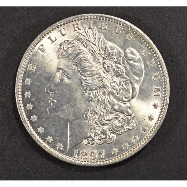 1897 MORGAN DOLLAR CH BU