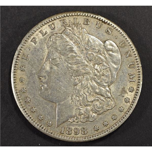 1898-S MORGAN DOLLAR AU