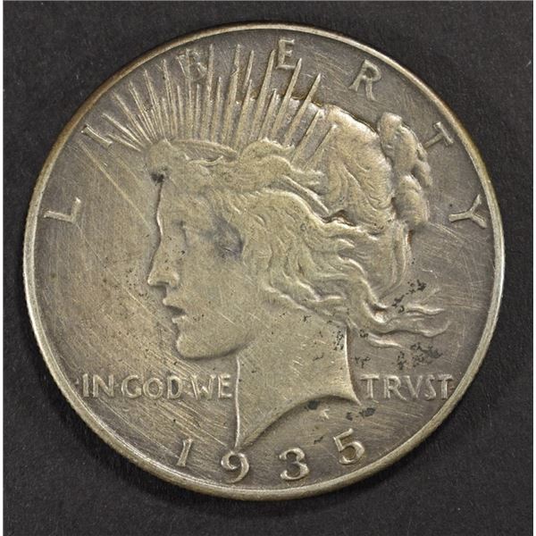 1935 PEACE DOLLAR XF