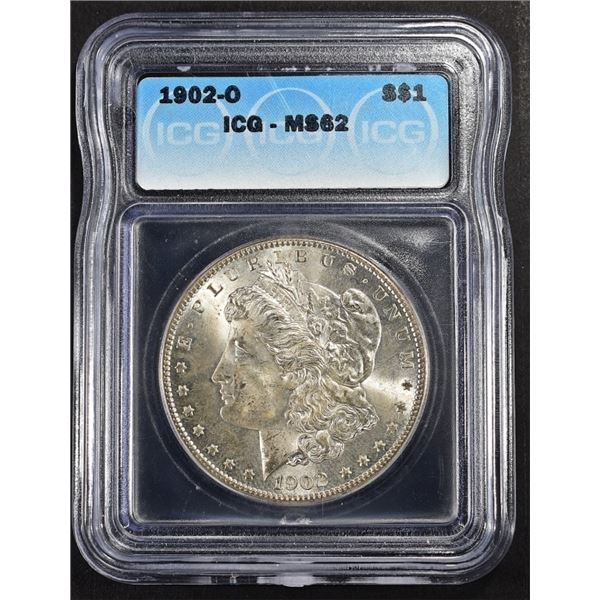 1902-O MORGAN DOLLAR ICG MS-62