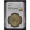 Image 1 : 1921-S MORGAN DOLLAR NGC MS-61