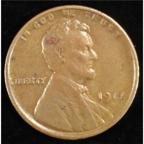 1917-D LINCOLN CENT BU