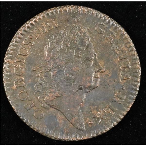 1723/2 HIBERNIA HALF PENNY AU/BU