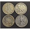 Image 2 : (20) MIXED DATES WALKING LIBERTY HALF DOLLARS