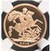 Image 2 : 2015 GB 1SOV GOLD PROOF COIN NGC PF70