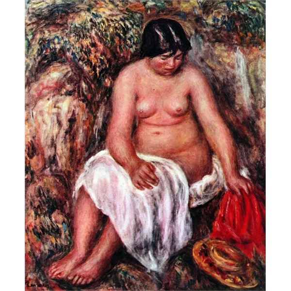 Renoir - Nude With Straw