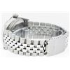 Image 8 : Rolex Mens Stainless Steel Red Vignette Diamond And Ruby Datejust Wristwatch 36M