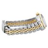 Image 8 : Rolex Ladies Two Tone Champagne Index Fluted Bezel Date Wristwatch With Rolex Bo