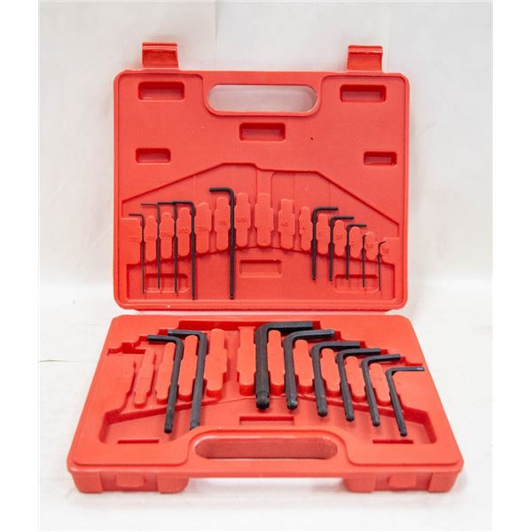 GRIP ALLEN KEY SET IN RED KIT * AS IS*