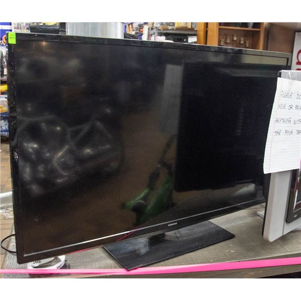 TOSHIBA 46" FLAT SCREEN TV MOD# 46L5200U