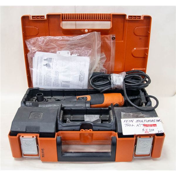 FEIN MULTIMASTER TOOL KIT