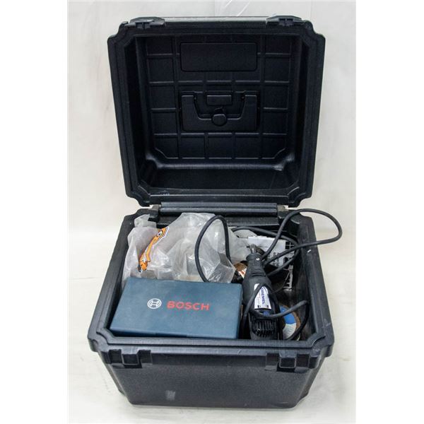 DREMEL MUTLI-PRO IN BLACK CASE W/ SANDING DISCS