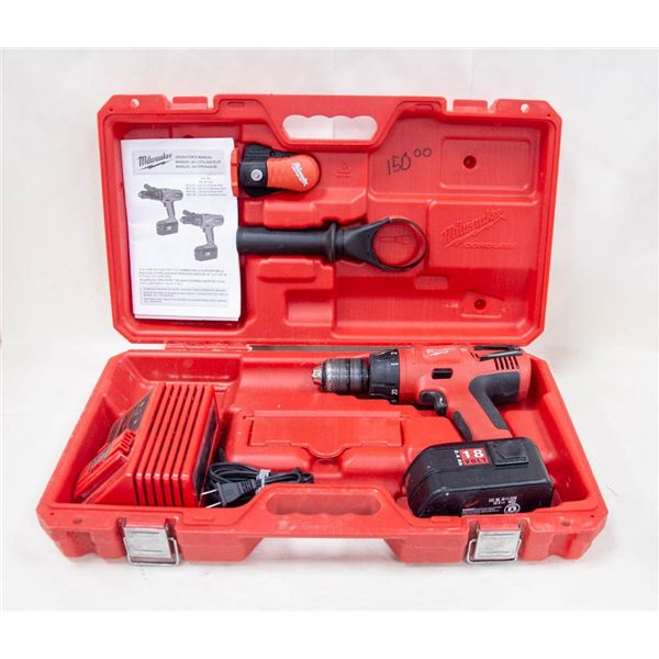 MILWAUKKE 18VT 1/2" DRIVER DRILL KIT
