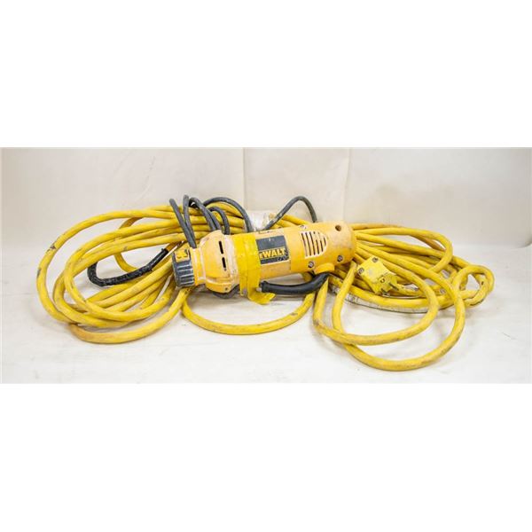 DEWALT ROTOTOOL W/ LONG EXTENSION CORD