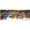 ENTIRE BOTTOM SHELF OF RIDGID DRILLS/ BATTERIES/