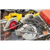 Image 1 : LOT OF 3 ASSORTED CIRCULAR SAWS; DEWALT (2) &
