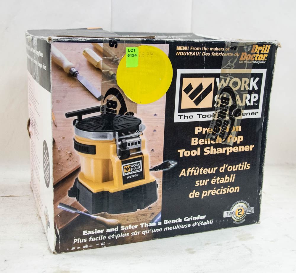 Work Sharp 2000 WORK SHARP WS 2000 - THE TOOL SHARPEMER BY DRILL