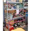 Image 1 : 4 TIER METAL UTILITY SHELF *TO BE REMOVED FRIDAY
