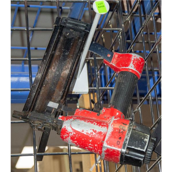 RED AIR NAIL GUN- MAKE UNKNOWN