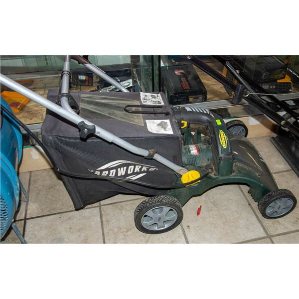 YARDWORKS ELECTRIC LAWN VAC