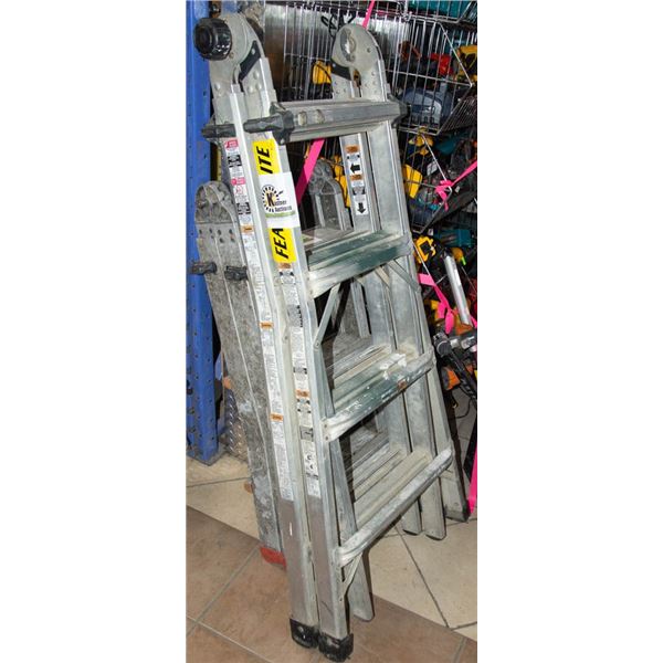 FEATHERLITE 11FT PORTABLE LADDER