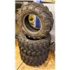 Image 1 : LOT OF THREE ASSORTED ATV TIRES