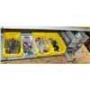 Image 1 : FIVE BINS OF HARDWARE AND HANDTOOLS