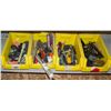 Image 1 : FOUR BINS OF HARDWARE AND HANDTOOLS