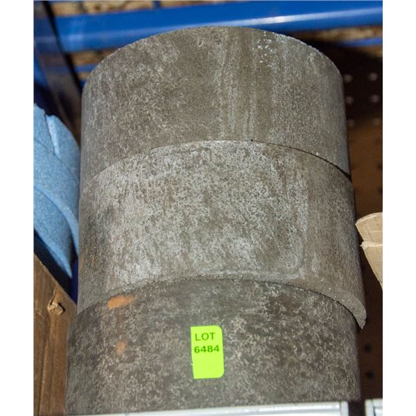 LOT OF THREE - NORZON 6X2-3/4X5/8-11 GRINDING