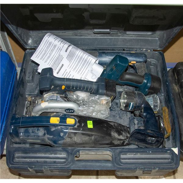 MASTERCRAFT 5PC TOOL KIT WITH NO CHARGER