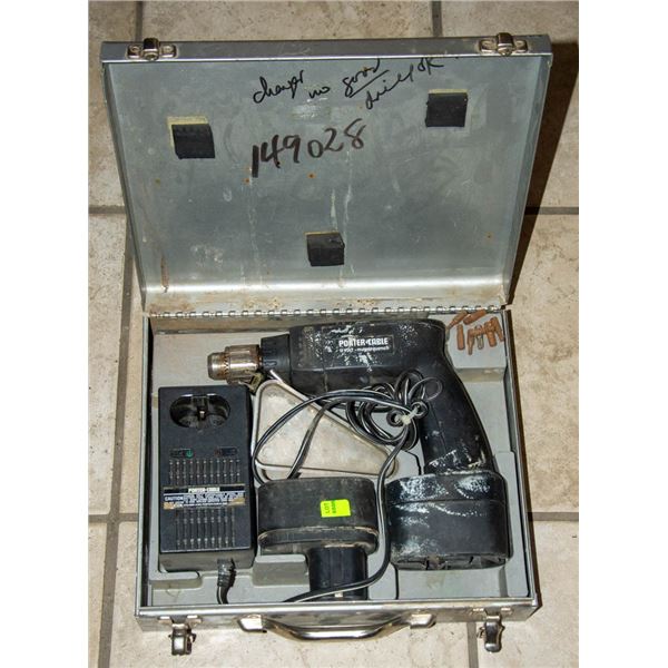 PORTER CABLE CORDLESS DRILL KIT