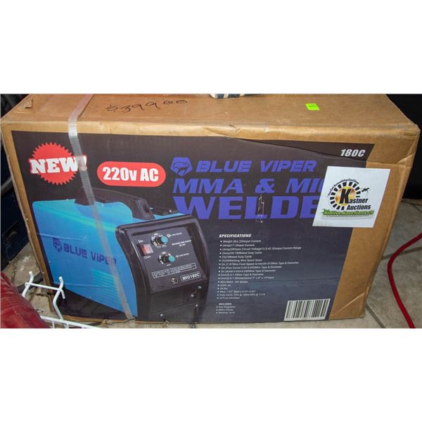 BLUE VIPER 220V AC MMA MIG 810C WELDER IN BOX