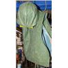 GREEN PULLOVER WELDING HOOD W/ NO LENS