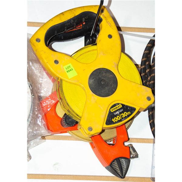 LOT OF TWO CONTRACTOR LONG TAPES