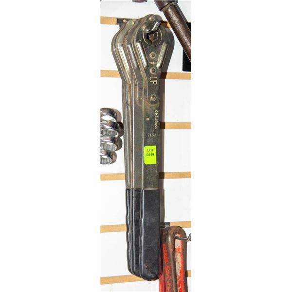 LOT OF FOUR AUTOMOTIVE WRENCHES