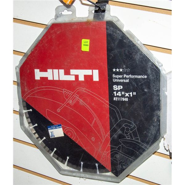 HILTI 14"X1" SP SAW BLADE