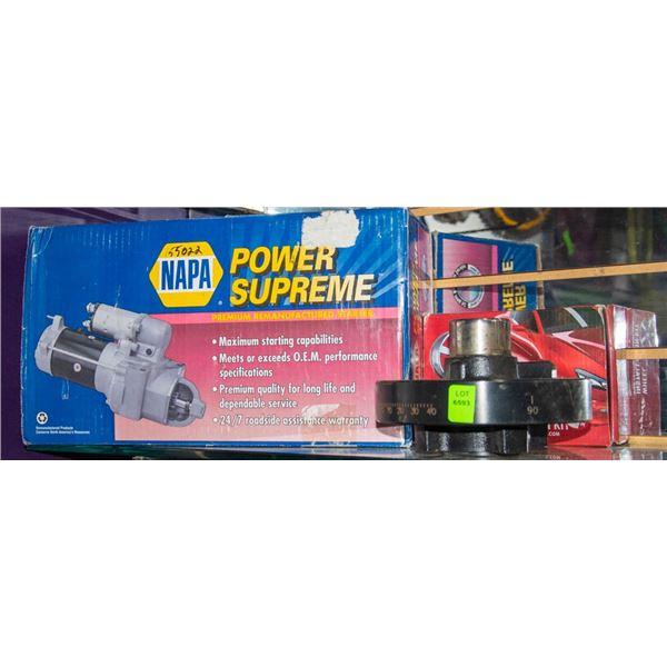 SMALL LOT OF AUTOMOTIVE ASSORTED PARTS