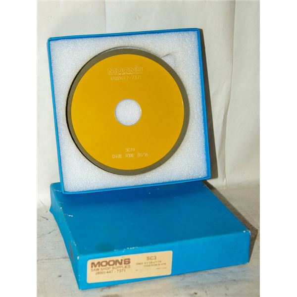 LOT OF TWO MOONS SC3D4A2 6X3/8X1-1/4 SAW BLADES