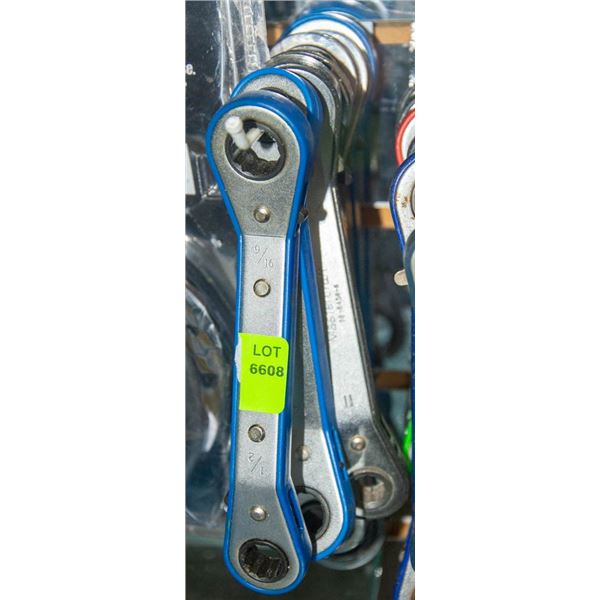 LOT OF SEVEN RATCHET WRENCHES