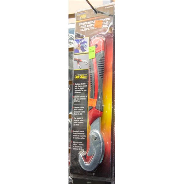 LOT OF TWO DURAMAX PRO 22-32CM WRENCHES