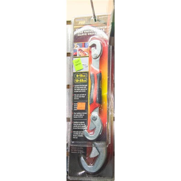 LOT OF TWO - DURAMAX PRO 13-22CM/ 22-32CM WRENCHES