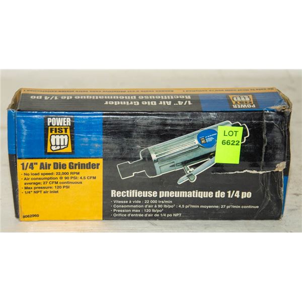 POWERFIST 1/4" AIR DIE GRINDER