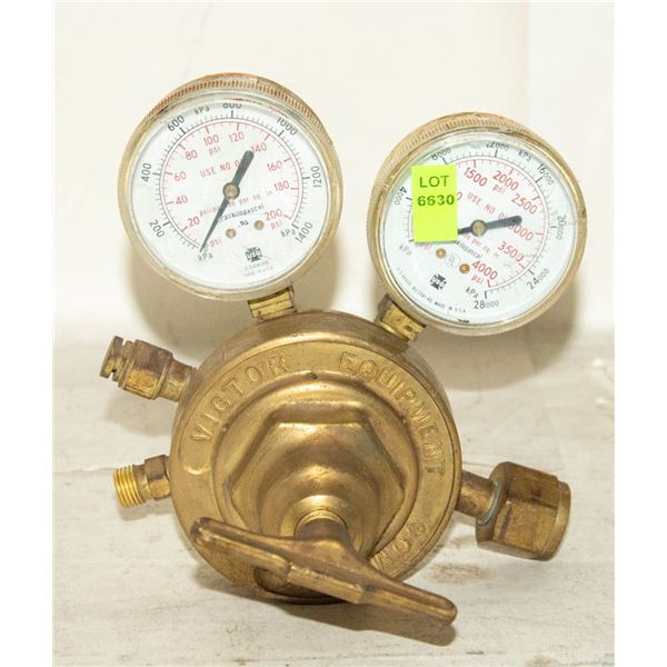 VICTOR EQUIPMENT PRESSURE GUAGE