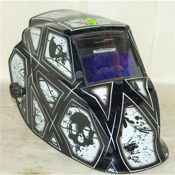 MASTERCRAFT WELDING HELMET W/ FACE SHIELD