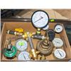 Image 1 : LOT OF ASSORTED VALVES AND GAUGES