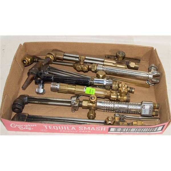LARGE ASSORTMENT ACETYLENE TORCH TIPS