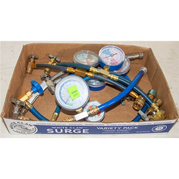 LOT OF ASSORTED GAUGES