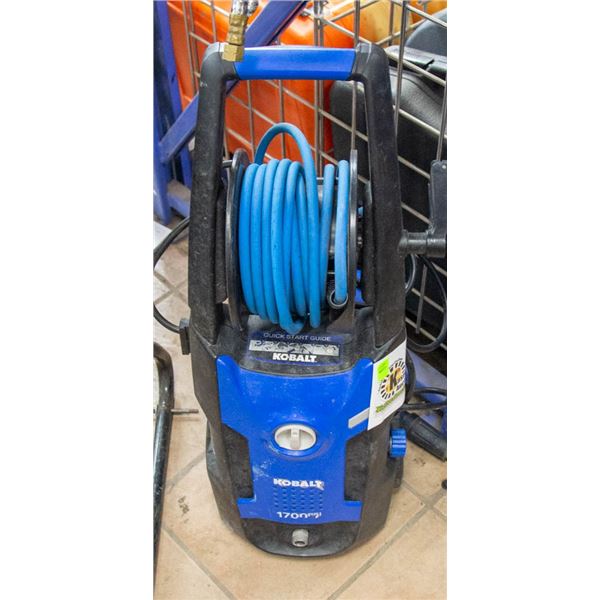 COBALT 1700PSI PRESSURE WASHER AS IS